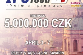 Dubnová Izraelská Pokerová Tour o 5.000.000 Kč míří na Savarin!