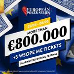 King’s: Festival European Poker Series nabídne více než €800.000!