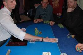 Casino Kartáč: finálový stůl nedělního turnaje o půl milionu