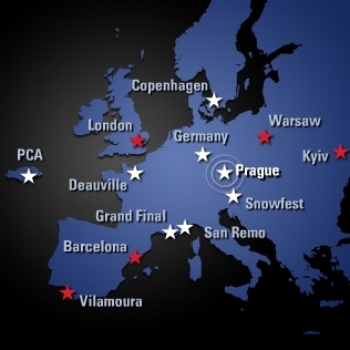 EPT Prague: Časový harmonogram