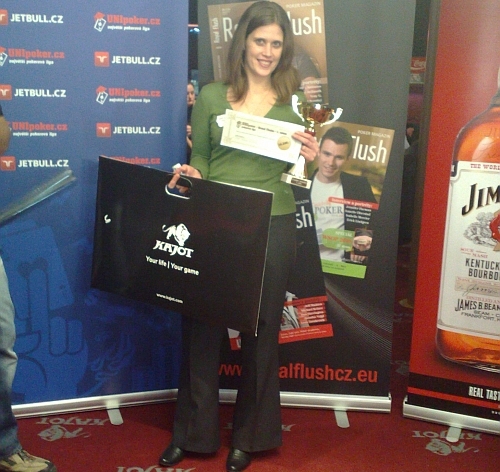 Ve finále UniPoker Ligy nejlepší žena - Anna Jurčíková