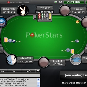 CAP stoly nově na PokerStars