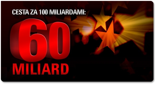 PokerStars rozdají přes $1.000.000 v akci „60 Miliard“