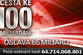 PokerStars rozdají přes $1.000.000 v akci „65 Miliard“