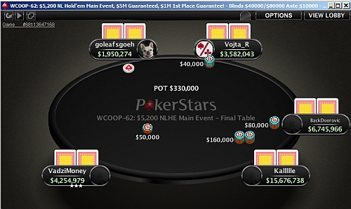 VIDEO: WCOOP Main Event s kartami všech hráčů