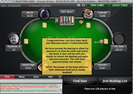 PokerStars: Milníková handa a $24.300 jede do Česka!