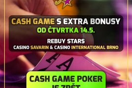 Cash Game se vrací do RebuyStars se speciálními bonusy od čtvrtka v Praze a Brně!