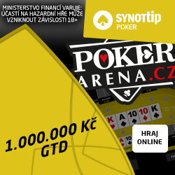 SynotTip: Pokerarena Liga o 1M startuje už dnes!