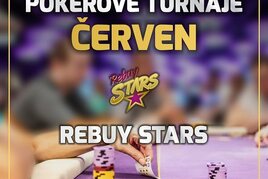 Pokerové turnaje v Rebuy Stars se v červnu vrací v plné síle. Buďte u toho! 