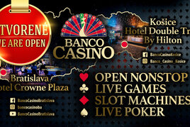 Banco Casino Bratislava opět NONSTOP v provozu!