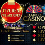 Banco Casino Bratislava opět NONSTOP v provozu!