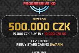 Savarin: PLO High Roller Progressive KO o 500.000 Kč už tento čtvrtek