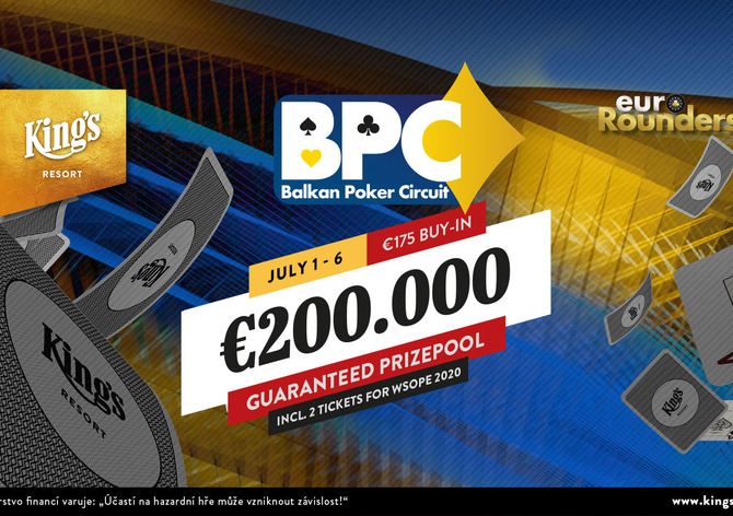 King&#039;s: Balkan Poker Circuit Main Event nabídne na Rozvadově garanci €200.000!