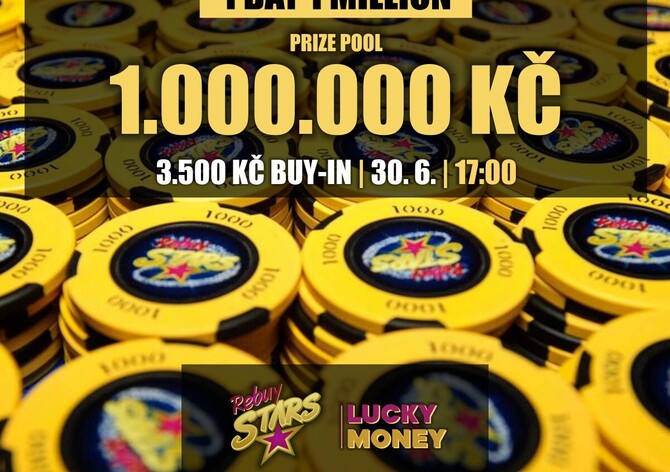 Přijďte na pražská Luka v úterý zabojovat o 1.000.000 Kč!