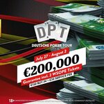 Deutsche Poker Tour: Za €150 minimálně o €200.000!