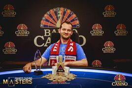 Banco Casino Masters: Vítězný Jozef Krajan zabral skoro €22K!