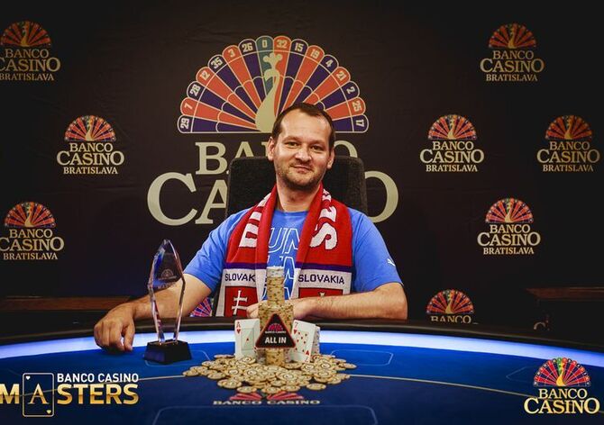 Banco Casino Masters: Vítězný Jozef Krajan zabral skoro €22K!