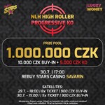 RS Savarin: NLH High Roller Progressive Bounty o 1.000.000 Kč už dnes