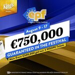Rozvadov: Main Event EPF se chlubí ohromnou garancí €500.000!