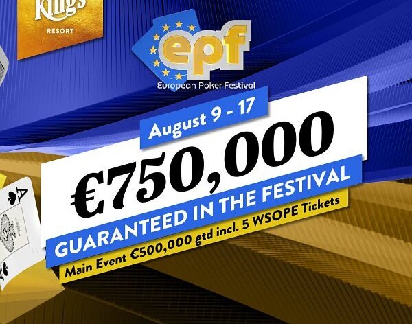 Rozvadov: Main Event EPF se chlubí ohromnou garancí €500.000!