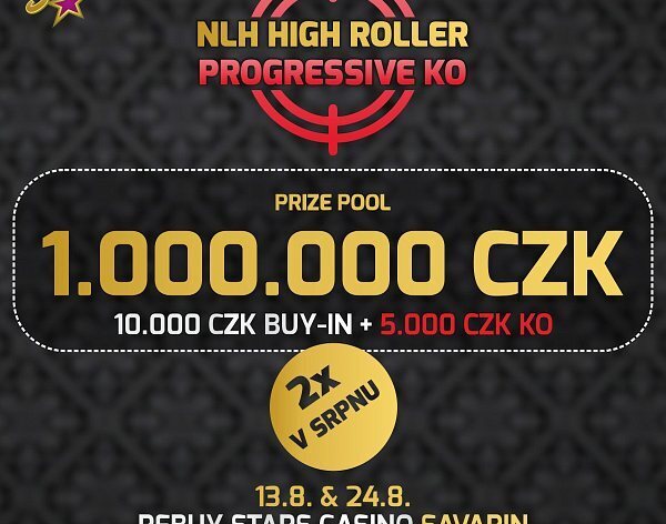 Hned dva High Rollery Progressive Bounty o celkem 2.000.000 Kč nabídne Savarin!