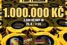 Přijďte na pražská Luka v úterý zabojovat o 1.000.000 Kč!