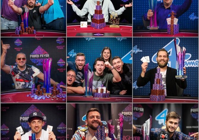 Poker Fever Series startuje už ve středu! Podívejte se na devět předchozích šampionů Main Eventu!