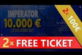 Soutěž: Vyhraj dvě vstupenky do pátečního €10K GTD v Imperatoru!