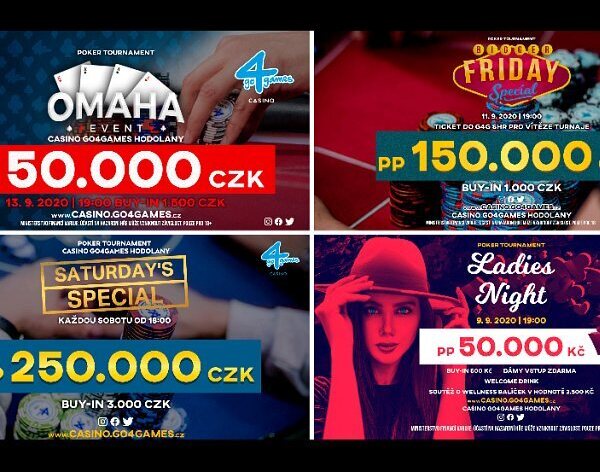 Turnajové speciály v G4G nabídnou tento týden boje o 500.000 Kč!