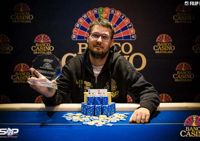 Úvodní turnaj Slovak Series Of Poker korunoval prvního šampióna!