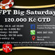 FPT Big Saturday 120K GTD pouze s jedním re-entry na Mělníku!