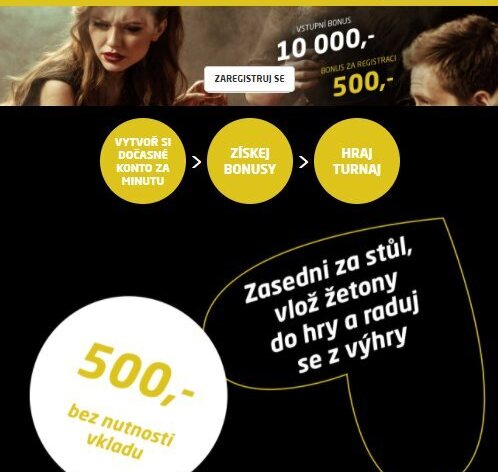 Za pět minut a komplet z domova! Registrace na SynotTipu nemůže být jednodušší
