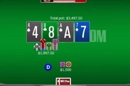 Polk vs Negreanu: Karta se obrací, Polk dominoval v první online session
