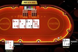 Zaregistrovat a hned vyhrát! Turbohráč decimoval v neděli turnaje i cashku na SynotTipu!