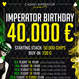 Imperator: Tento víkend vrcholí narozeninový turnaj s garancí 1 milion...