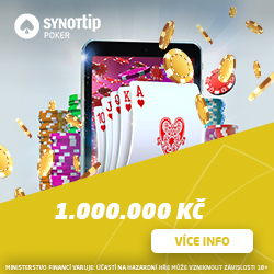 SynotTip: Pokerzive.cz série nabízí o víkendu boje minimálně o 300.000 Kč!