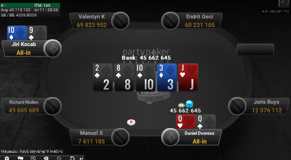 MILLIONS Online: 12 minut a busto! Jiří Kocáb bere $28K