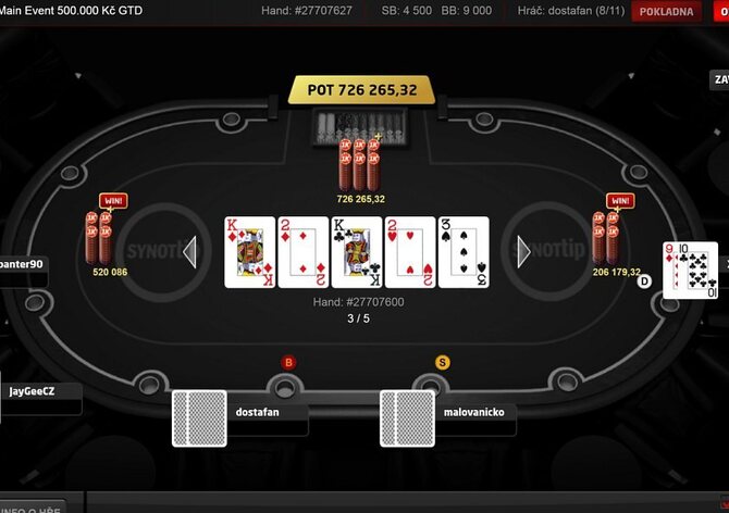 SynotTIP: V sobotu 200K GTD, v neděli 100K GTD
