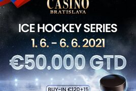 RS Bratislava: Startuje Ice Hockey Series Main Event s garancí €50.000!