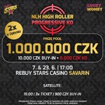 RS Savarin: NLH High Roller Progressive KO o 1.000.000 Kč už v pondělí