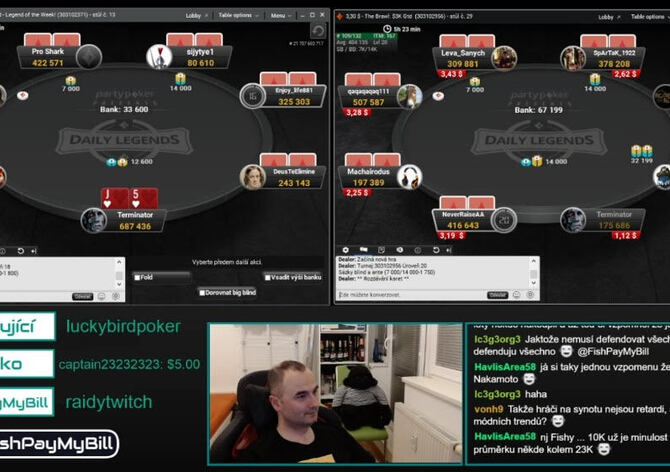 FishPayMyBill: Z microstakes až na Twitch