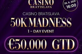 Dva turnaje, €100K garance! To je hvězdný týden v Casino Bratislava!