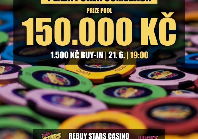 RS Plzeň: Poker se vrací do Plzně v pondělí s turnajem o 150.000 Kč