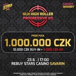 RS Savarin: Další NLH High Roller Progressive KO o 1.000.000 Kč už zítra!