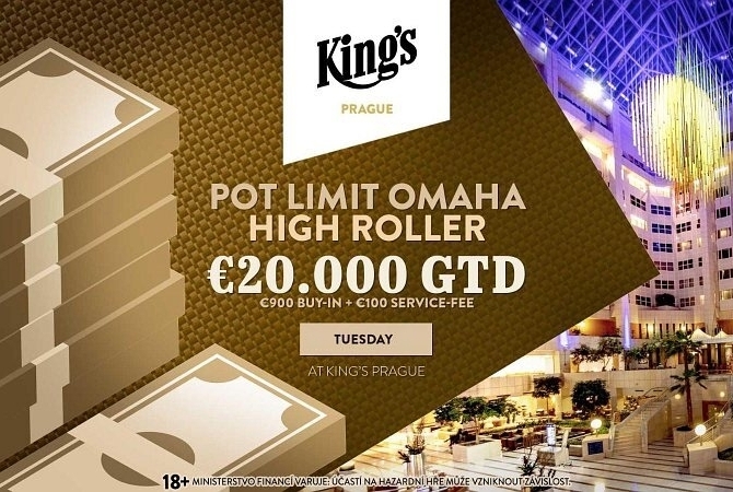 King&#039;s Prague: PLO s garancí €20.000 znovu 29. června