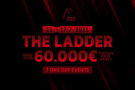 Grand Casino Aš: The Ladder - tři jednodenní eventy o €60.000 GTD!