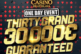 Banco Casino Bratislava: Už dnes o €30.000 GTD