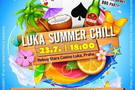 RS Luka: Páteční Summer Chill – prize pool 300.000 Kč, grilovačka a nabitá Cash Game akce