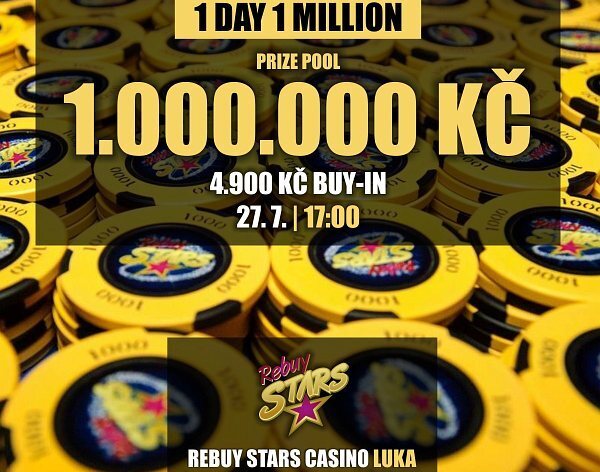 Přijďte na pražská Luka v úterý zabojovat o 1.000.000 Kč! 