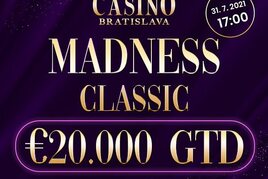 Atraktivní turnaje v Casino Bratislava: Madness €20K GTD a Ladieska!